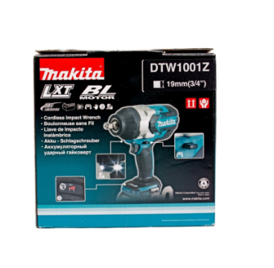 MAKITบล๊อกไร้สาย 3/4" 18V ไม่แบต รุ่น DTW-1001Z