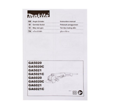 MAKITA เครื่องเจียร 5" 1050W (SJS) รุ่น GA5020