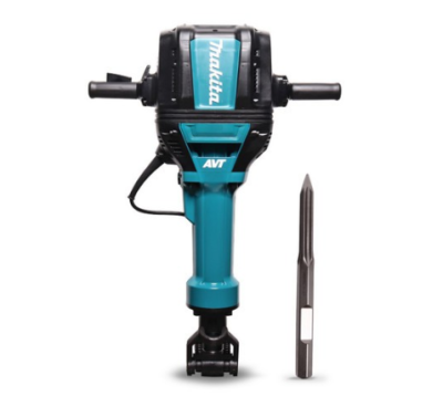 MAKITA สกัดคอนกรีต 1.1/8" (28.6mm) 2000W HEX AVT มีระบบลดแรงสั่นสะเทือน รุ่น HM1812