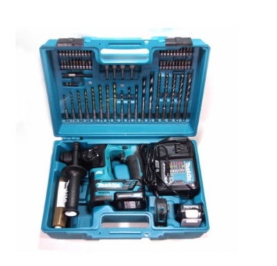 MAKITA สว่านโรตารี่ 12VMAX1.5AH+อุปกรณ์73 (พร้อมแบตเตอรี่) รุ่น HR166DSYE1