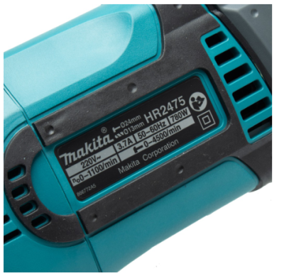 MAKITA สว่านโรตารี่ 3 ระบบ24MM+ดอก+หัว รุ่น HR2475X5