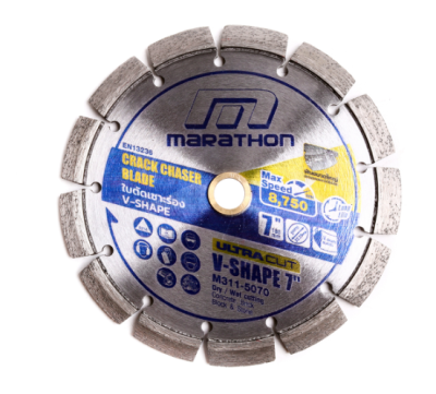 MARATHON ULTRA ใบตัดเซาะร่อง V-SHAPE 7 นิ้ว