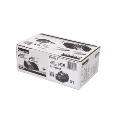 MAKITA ชุดแบตเตอรี่ BL1830B + แท่น DC18SD