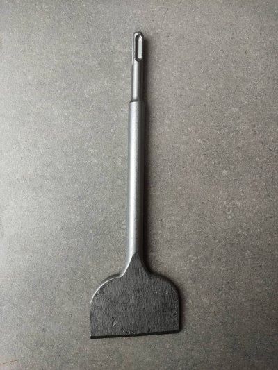 ดอกสกัดแบนสั้น SDS-PLUS ขนาด 14x250x75mm. (chisel flat)