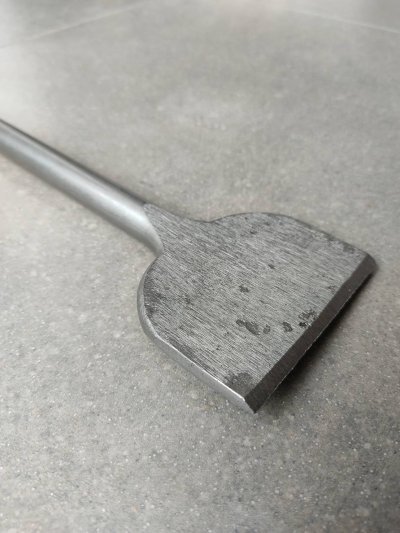 ดอกสกัดแบนสั้น SDS-PLUS ขนาด 14x250x75mm. (chisel flat)