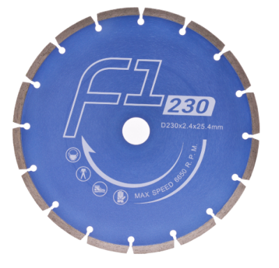 BOSUN ใบตัดเพชร 7" F1GP-230/แห้ง/ทั่วไป(น้ำเงิน)