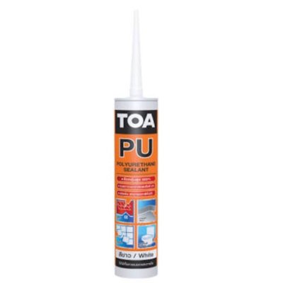 TOA PU สีขาว (12หลอด/ลัง)