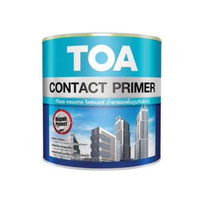 TOA น้ำยารองพื้นปูนทับสีเก่า Contact primer 18.925 ลิตร