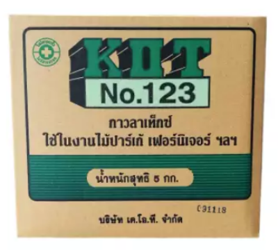 กาวลาเท็กซ์ KOT #123/5กก. (000115)