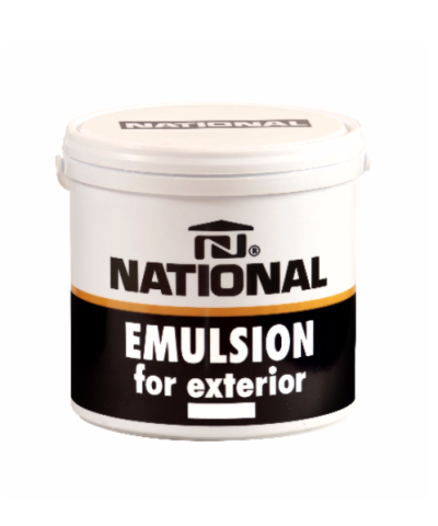 สีน้ำภายนอก NATIONAL สีขาว #300 (18l.)