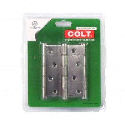 บานพับสแตนเลส COLT #21 SS 4"x3" หนา 2mm.