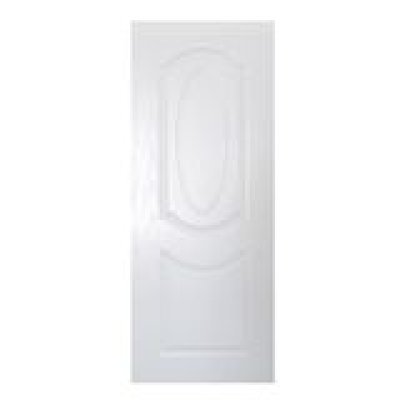 ประตู Green uPVC รุ่น GU205 ลูกฟัก สีขาว ขนาด 80x200ซม. แบบไม่เจาะ