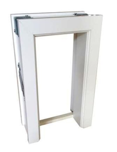วงกบ U PVC 2"x4" ขนาด 0.80 x 2.00เมตร