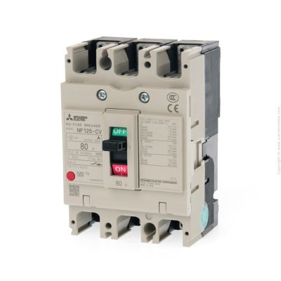 MITSUBISHI เบรกเกอร์ NF125-CV/3P/100A