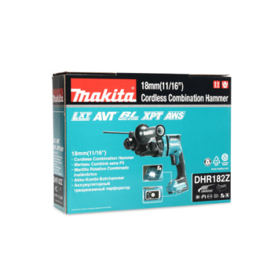 MAKITA สว่านโรตารี่ 18mm. ไร้สาย18V BL รุ่น DHR-182Z