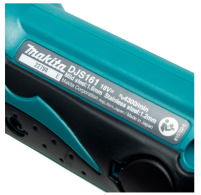 MAKITA กรรไกรตัดโลหะ ไร้สาย 18V ( เฉพาะตัวเครื่อง ไม่รวมแบตตารี่และแท่นชาร์ต) รุ่น DJS161Z