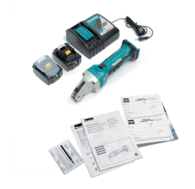 MAKITA กรรไกรตัดโลหะ ไร้สาย 18V ( เฉพาะตัวเครื่อง ไม่รวมแบตตารี่และแท่นชาร์ต) รุ่น DJS161Z