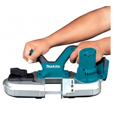 MAKITA เลื่อยสายพานตัดโลหะมือถือ (ไม่แบต) รุ่น DPB182Z