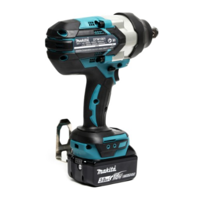 MAKITA เครื่องขันบล็อคไร้สาย แบตเตอรี่ 3.0Ah ขนาดหัวขันแบบสี่เหลี่ยม รุ่น DTW1001RFJ