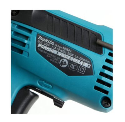 MAKITA สว่านปรับรอบซ้าย-ขวา MT Series ขนาด 1/4 นิ้ว กำลังไฟฟ้า 230 วัตต์ รุ่น M6501B