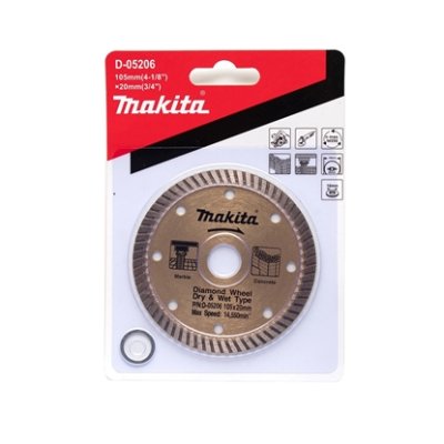 MAKITA ใบตัดเพชร 4"แห้ง ก้างปลา (D-05206)