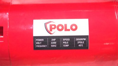 ZN-50HA มอเตอร์จี้ 2HP -  220V POLO