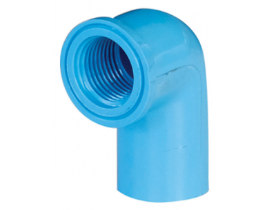 ข้องอ 90 pvc ขนาด 1/2'' เกลียวใน