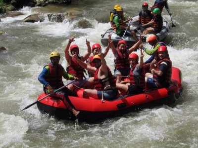 Rafting 5.5 KM + Zipline 10 Stations + Elephant 30 Mins. +  ATV 30 Mins. ATV Full day Tour