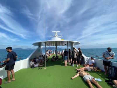 Ferry Boat Transfers: Route from Tonsai Pier, Phi Phi Island, Krabi