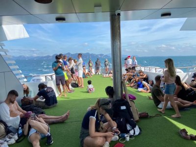 Ferry Boat Transfers: Route from Tonsai Pier, Phi Phi Island, Krabi