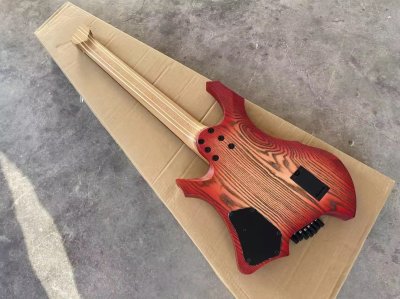 Bellona 7 Roasted Ash with Veneer Burl Maple Fireburst HH Active