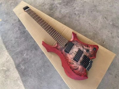 Bellona 7 Roasted Ash with Veneer Burl Maple Fireburst HH Active