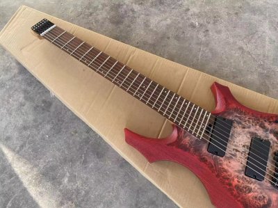 Bellona 7 Roasted Ash with Veneer Burl Maple Fireburst HH Active