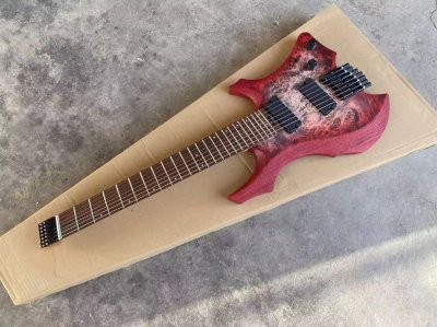 Bellona 7 Roasted Ash with Veneer Burl Maple Fireburst HH Active