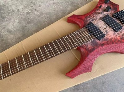 Bellona 7 Roasted Ash with Veneer Burl Maple Fireburst HH Active