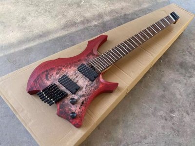 Bellona 7 Roasted Ash with Veneer Burl Maple Fireburst HH Active