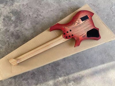 Bellona 7 Roasted Ash with Veneer Burl Maple Fireburst HH Active