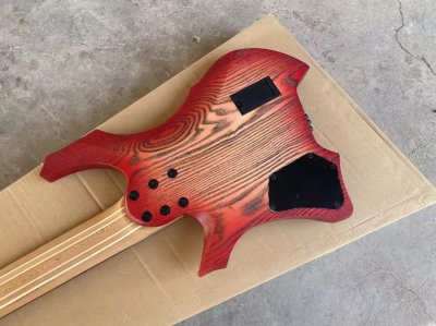 Bellona 7 Roasted Ash with Veneer Burl Maple Fireburst HH Active