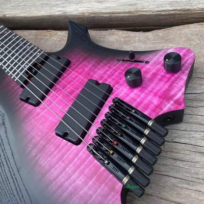 Bellona 7 Roasted Ash with Veneer Burl Maple Pinkburst HH Active