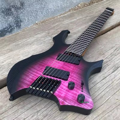 Bellona 7 Roasted Ash with Veneer Burl Maple Pinkburst HH Active