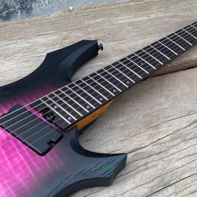 Bellona 7 Roasted Ash with Veneer Burl Maple Pinkburst HH Active