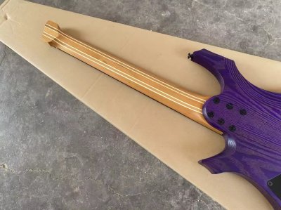 Bellona 7 Roasted Ash with Veneer Burl Maple Purple HH Active