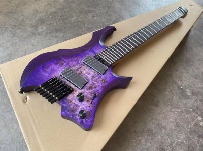 Bellona 7 Roasted Ash with Veneer Burl Maple Purple HH Active