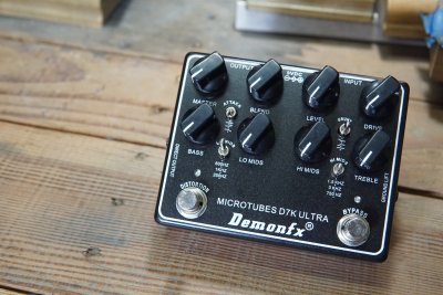 D7K by Demonfx เป็น Bass Pedal สำหรับขาว Bass ที่ต้องการหาเสียงแตกไว้กระแทกโสตประสาท