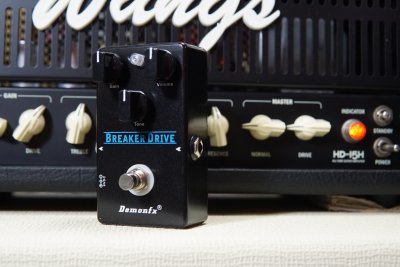 Breaker Drive by Demonfx เป็นเสียง Overdrive แบบ Transparent ที่ยังคงเก็บเนื้อเสียงกีต้าร์ไม่หาย