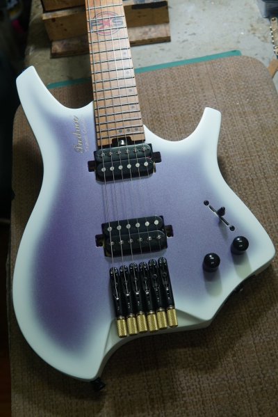 Headless White Burst