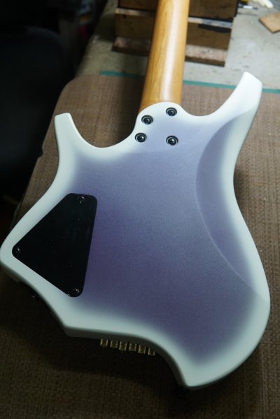 Headless White Burst