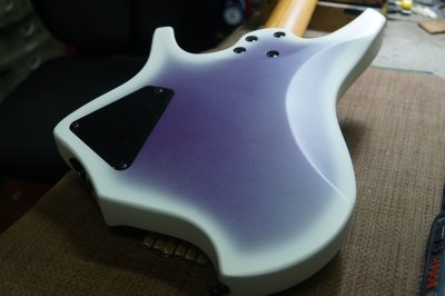 Headless White Burst