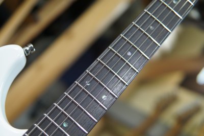 Gusteau Guitar GST01 Black to White