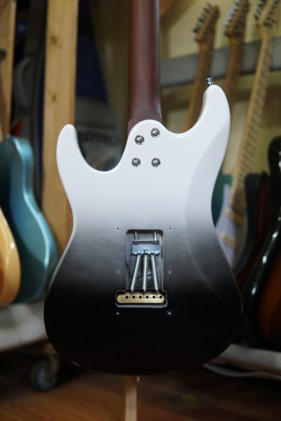 Gusteau Guitar GST01 Black to White